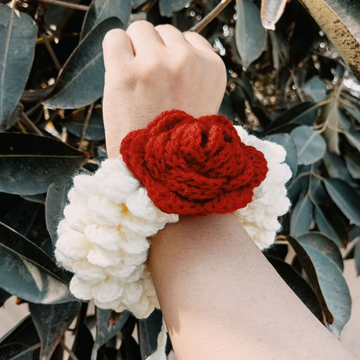 Loved Craft Special Crochet Gajra Pair of 2