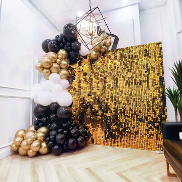 Loved Craft Golden and Black Sequence Wall Decoration For Any Occassion