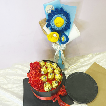 Loved Craft Special Blue Sunflower