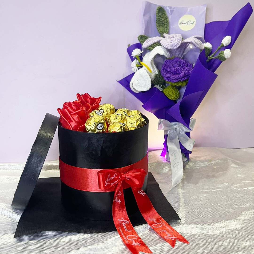 Loved Craft Special Purple Bouquet
